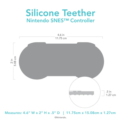 Siliconen bijtring: Nintendo SNES™-controller