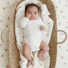 Changing Basket Liner - Windflower Creme