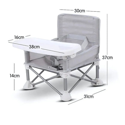 CampySeat – Kleinkind Campingstuhl mit Tisch 9M+