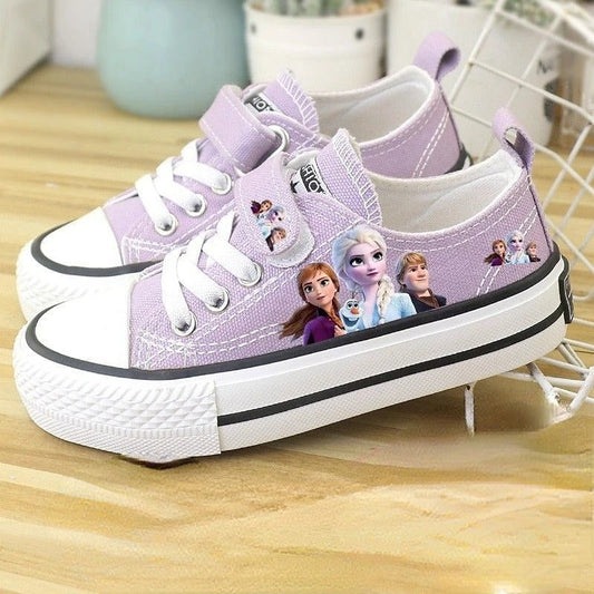 Canvas Elsa Princess Sneakers