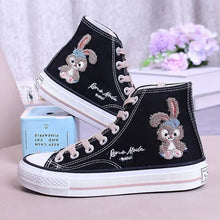Cartoon Bugs Bunny Print Canvas Sneaker