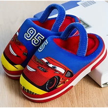 Cartoon McQueen Car Home Shoes