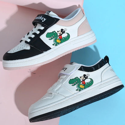 Casual Mickey Cartoon Canvas Platte Sneaker