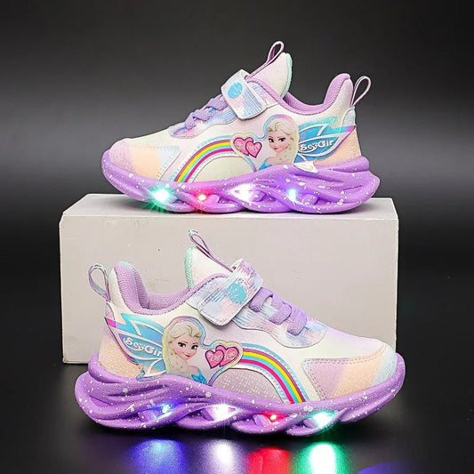 Elsa LED Light Weight Sneakers