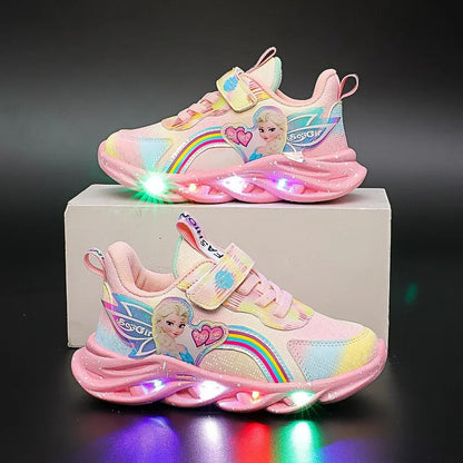 Elsa LED Light Weight Sneakers