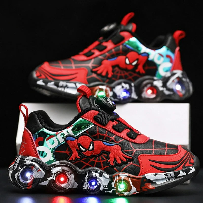 Spider Man Casual Sport Leren Schoenen