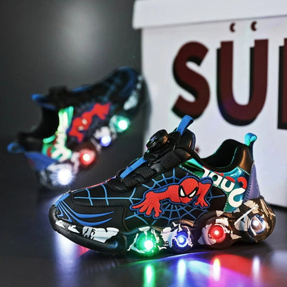 Spider Man Casual Sport Leren Schoenen