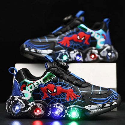 Spider Man Casual Sport Leren Schoenen
