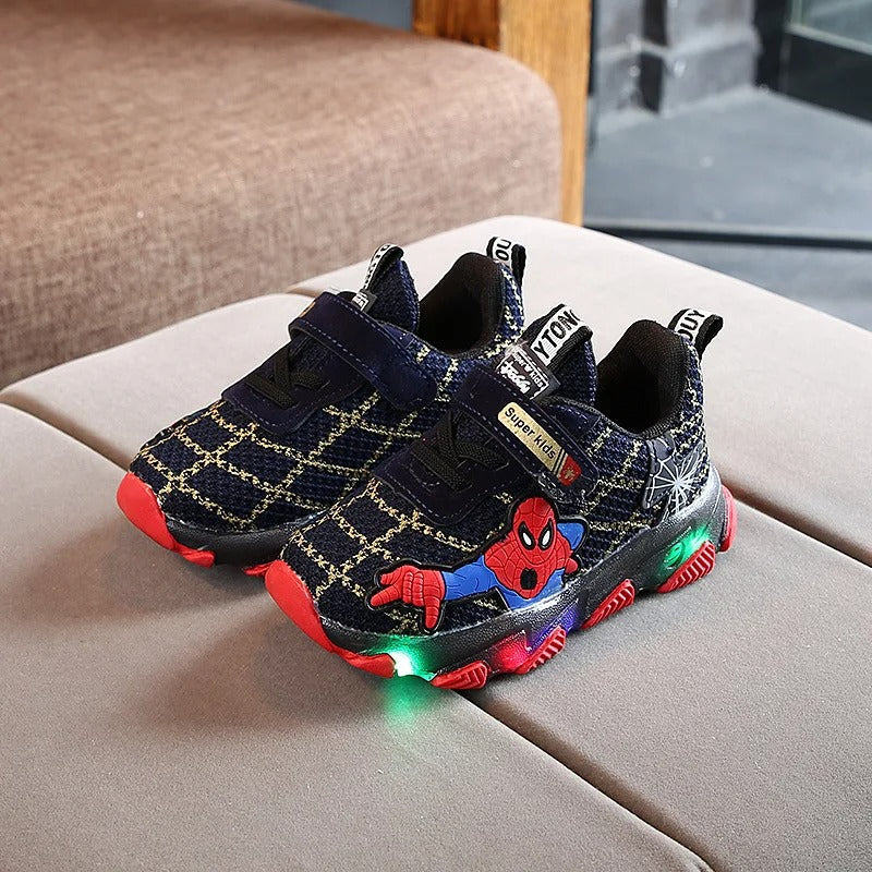 Spider Man Casual Sneakers Led Schoenen