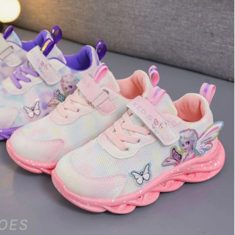 Snow Queen kindersneakers met led-verlichting