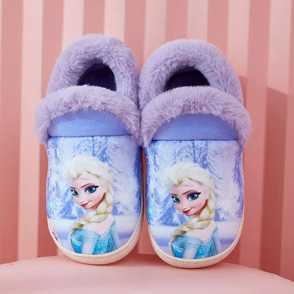Elsa pantoffels met Frozen-thema