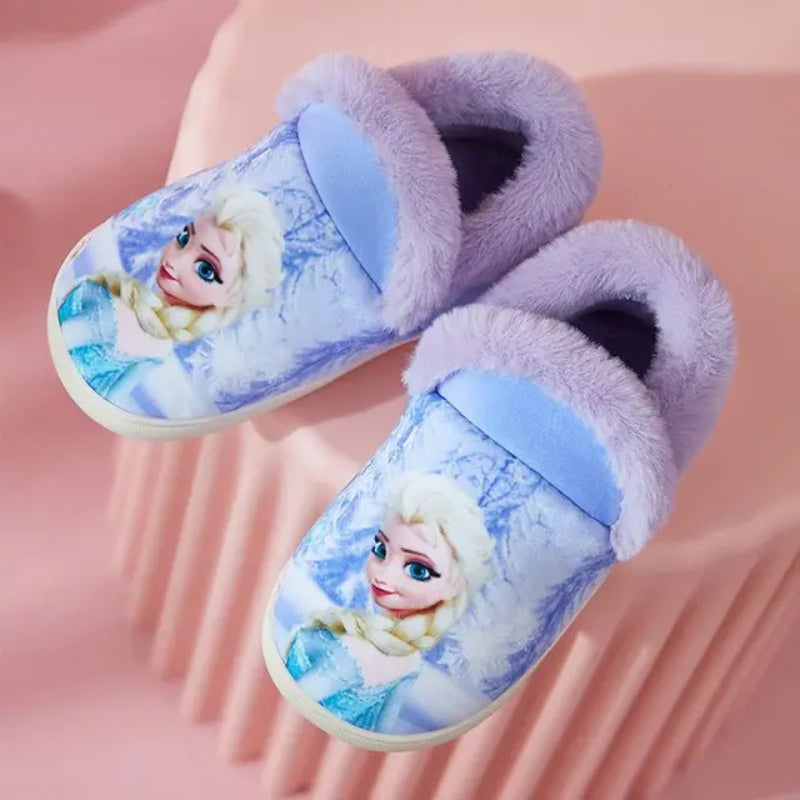 Elsa pantoffels met Frozen-thema