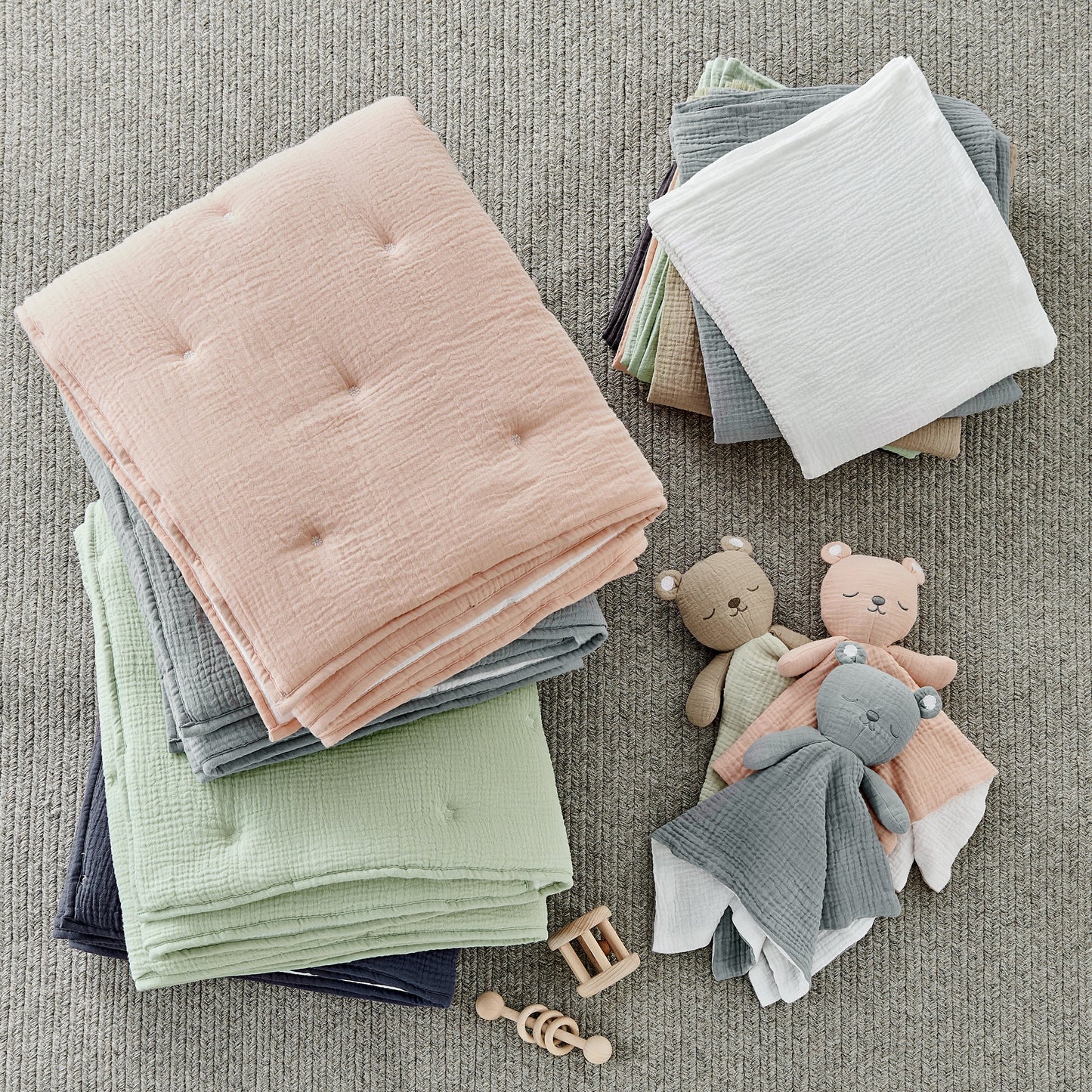 Cloud Muslin 5-delige beddengoedset