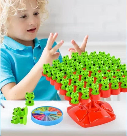 FrogTower - Balance-Spielzeug „Froschturm“