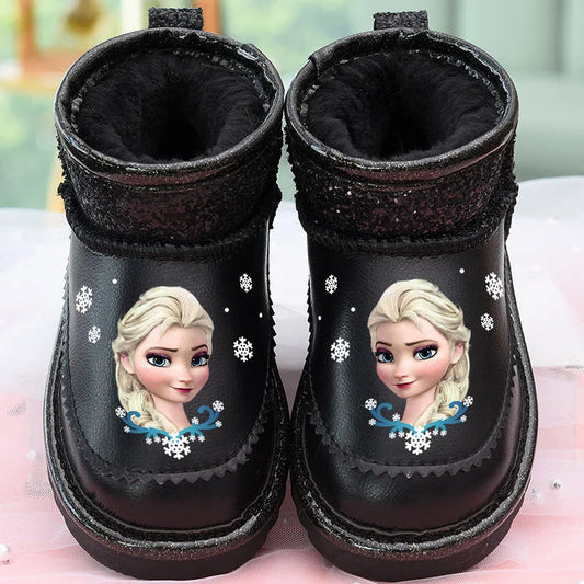 Frozen Princess Themed Winter Wonderland Boots