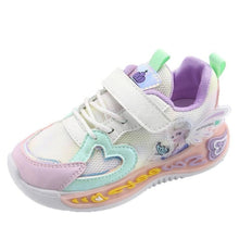 Assepoester Prinses Print Schoenen Met Led-verlichting