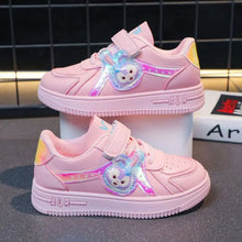Elegante hardloopsneaker met kattenprint