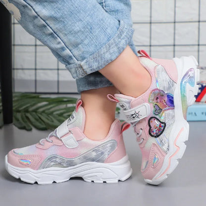 Elsa Cartoon Print Casual Sneaker