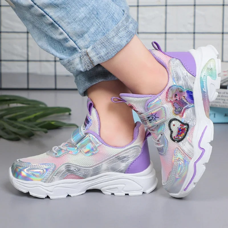 Elsa Cartoon Print Casual Sneaker