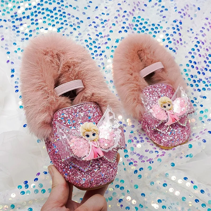 Elsa geïnspireerde sneeuwschoenen