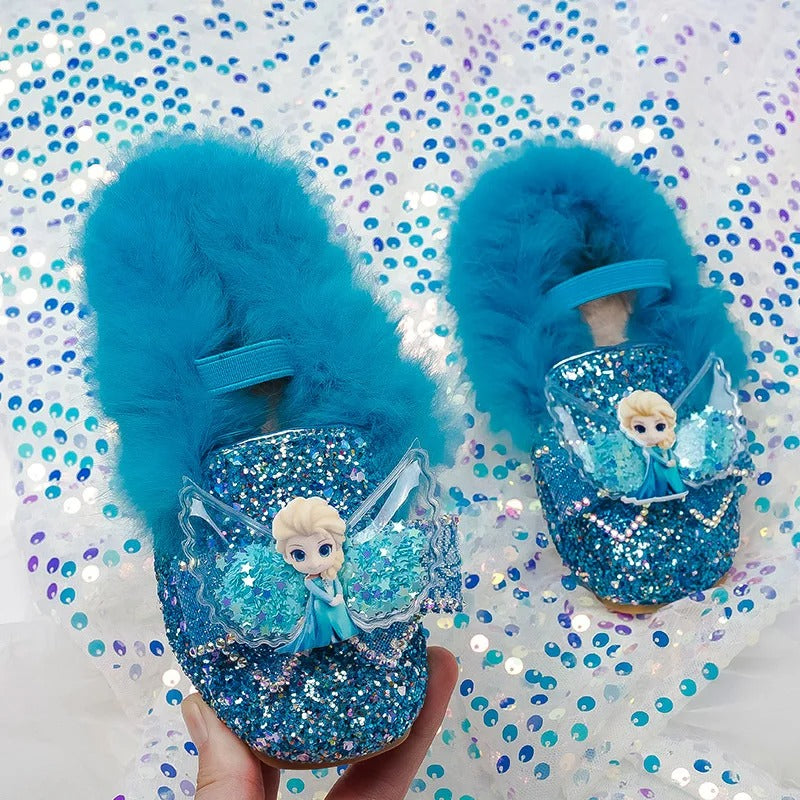 Elsa geïnspireerde sneeuwschoenen