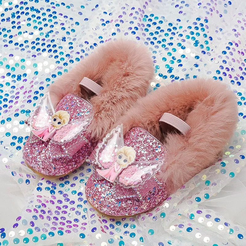 Elsa geïnspireerde sneeuwschoenen