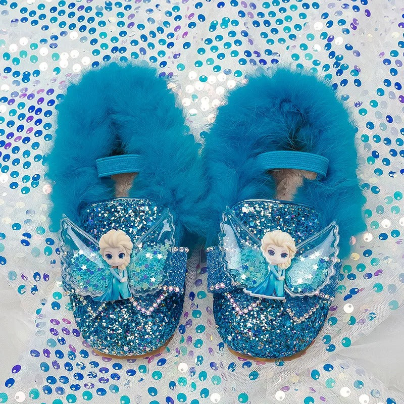 Elsa geïnspireerde sneeuwschoenen