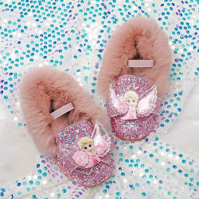 Elsa geïnspireerde sneeuwschoenen