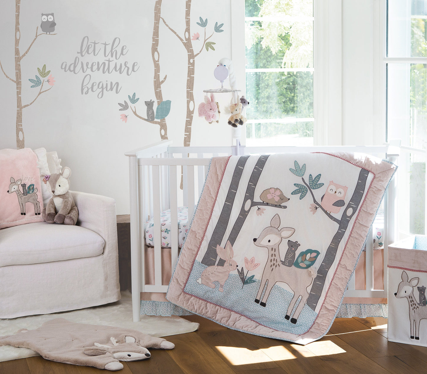 Everly 5-delige wiegbeddengoedset