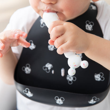 Siliconen eerste voedingsset: Mickey Mouse Vanilla Sprinkle