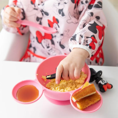 Siliconen eerste voedingsset: Minnie Mouse