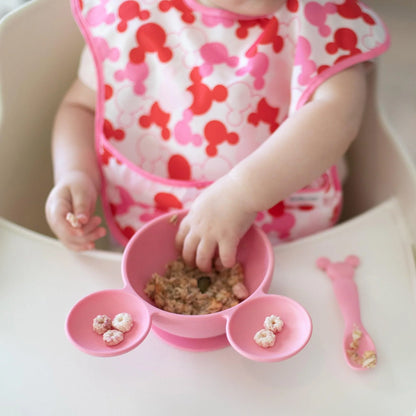 Siliconen eerste voedingsset: Minnie Mouse