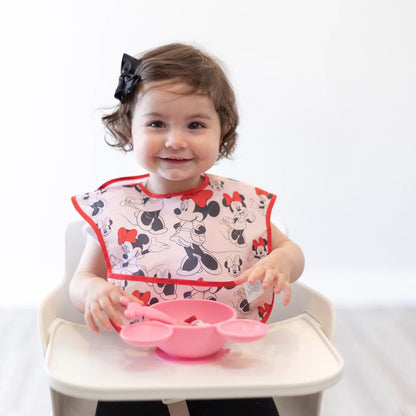 Siliconen eerste voedingsset: Minnie Mouse