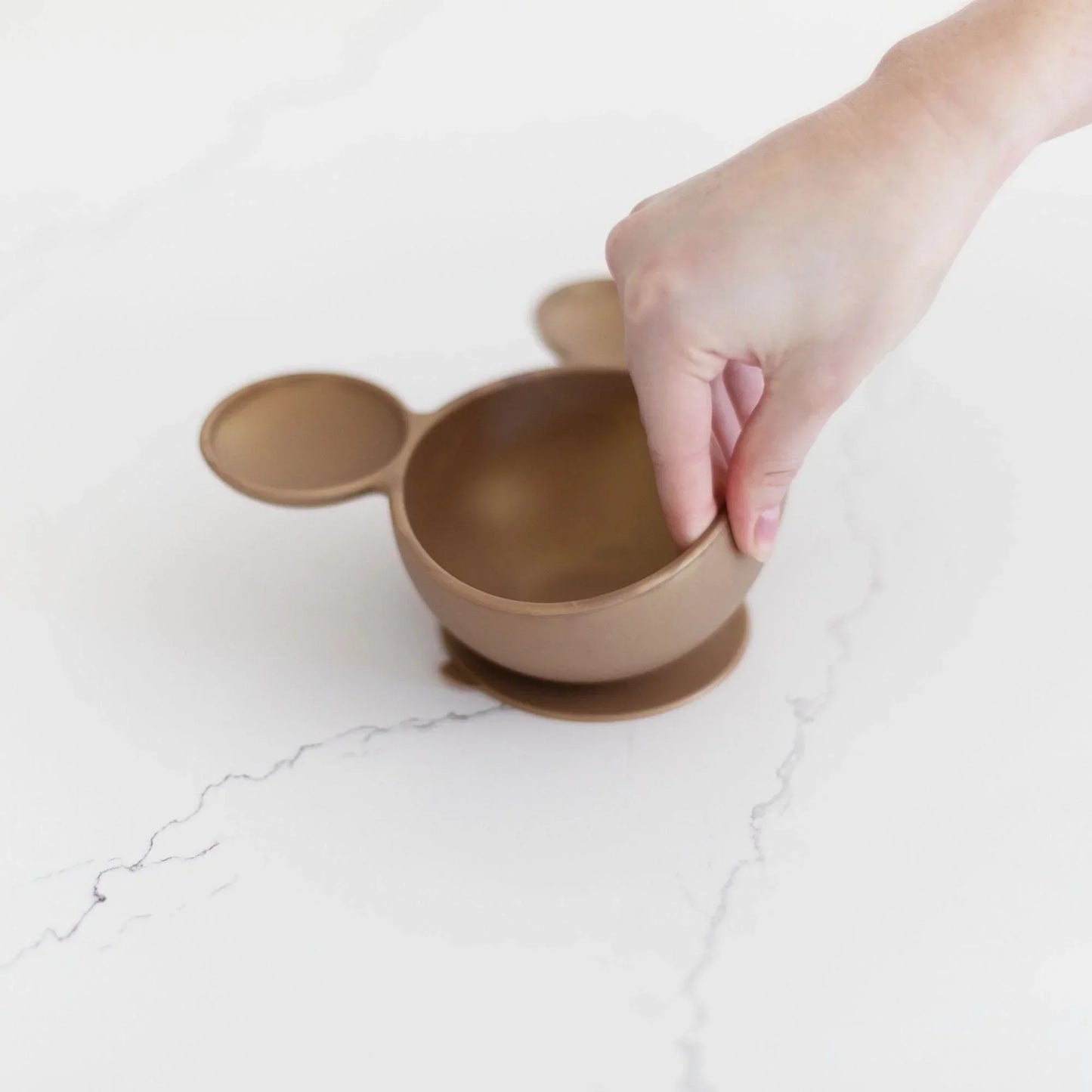 Siliconen eerste voedingsset: Minnie Mouse Gold