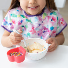 Siliconen eerste voedingsset: Vanille Sprinkle