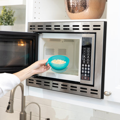 Siliconen eerste voedingsset: Blue Jelly