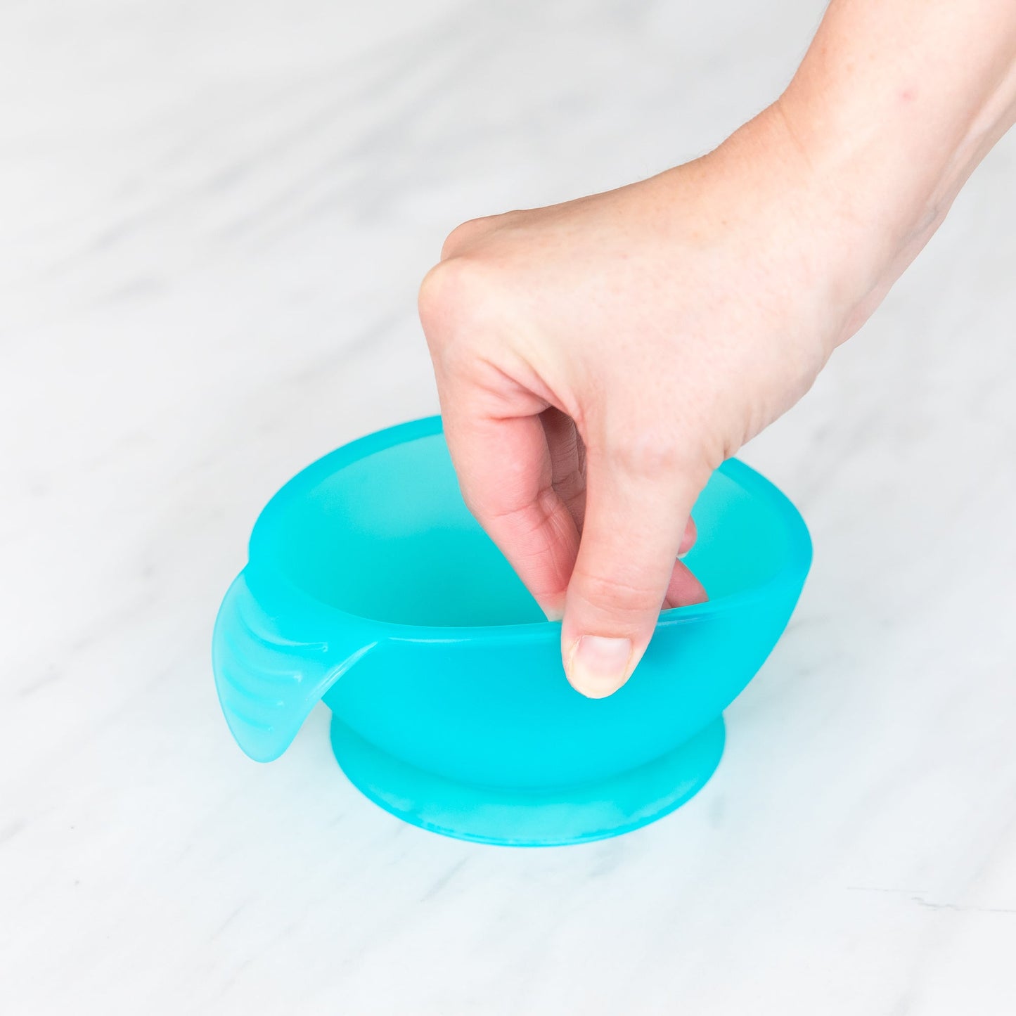 Siliconen eerste voedingsset: Blue Jelly