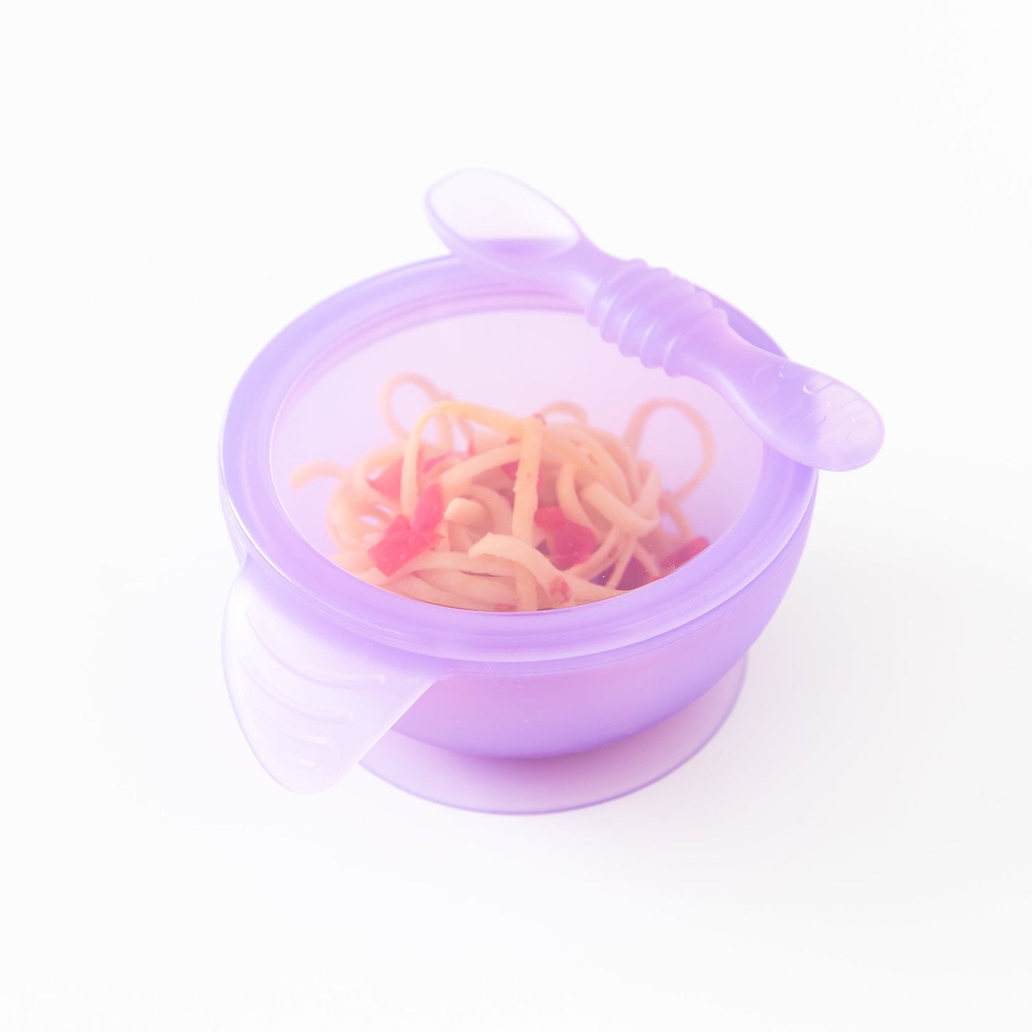 Siliconen eerste voedingsset: Purple Jelly