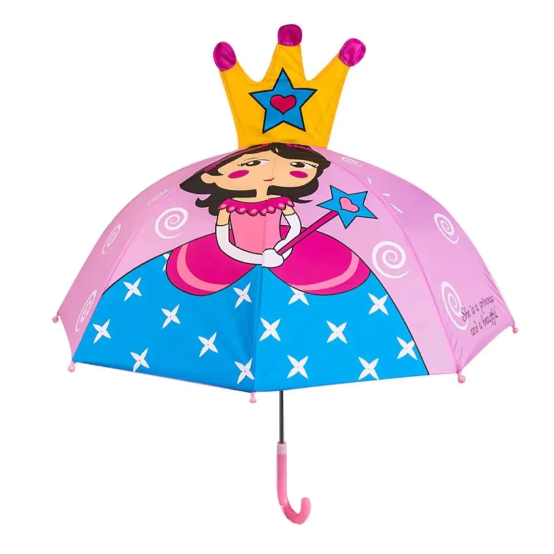 RainBuddy – Kinder Regenschirm ab 3 Jahren | Sicheres & Spaßiges Regenabenteuer