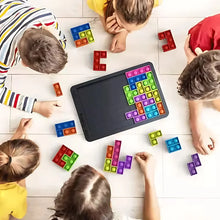 FidgeTrix – Tetris-Stil Puzzle Sensorik Spielzeug für Kinder ab 3 Jahren