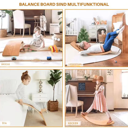 BalancePlay – Wackelbrett für Kinder ab 3+ – Verbessert Koordination