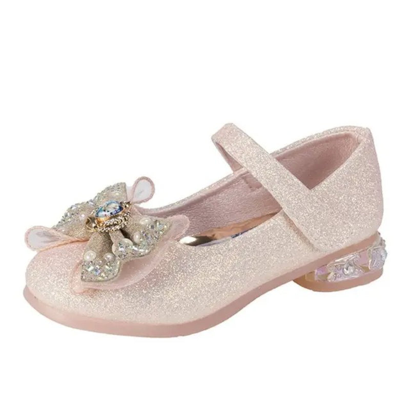 Frozen Anna en Elsa platte kristallen schoenen