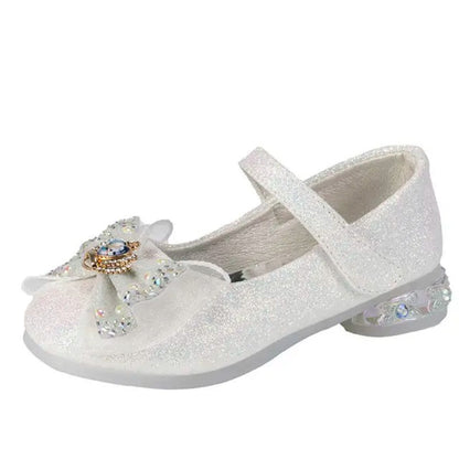 Frozen Anna en Elsa platte kristallen schoenen