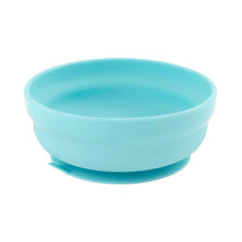 Siliconen grip kom: blauw