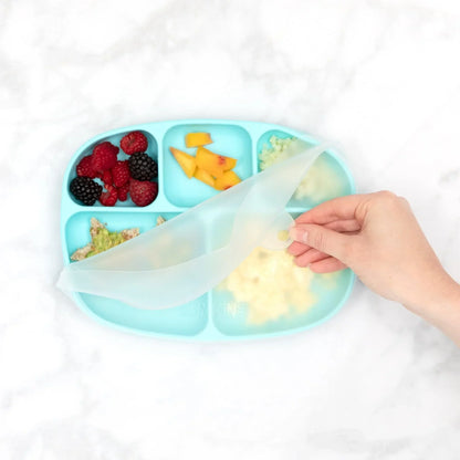 Siliconen rekdeksel voor Grip Dish 5-delig, Grip Tray