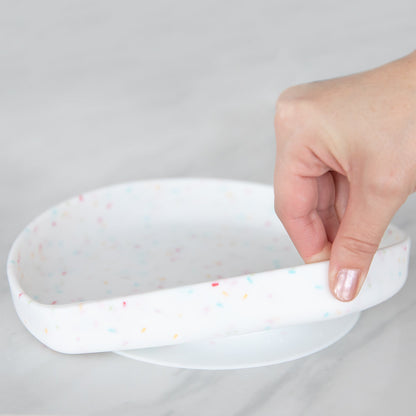 Siliconen gripplaat: Vanille Sprinkle
