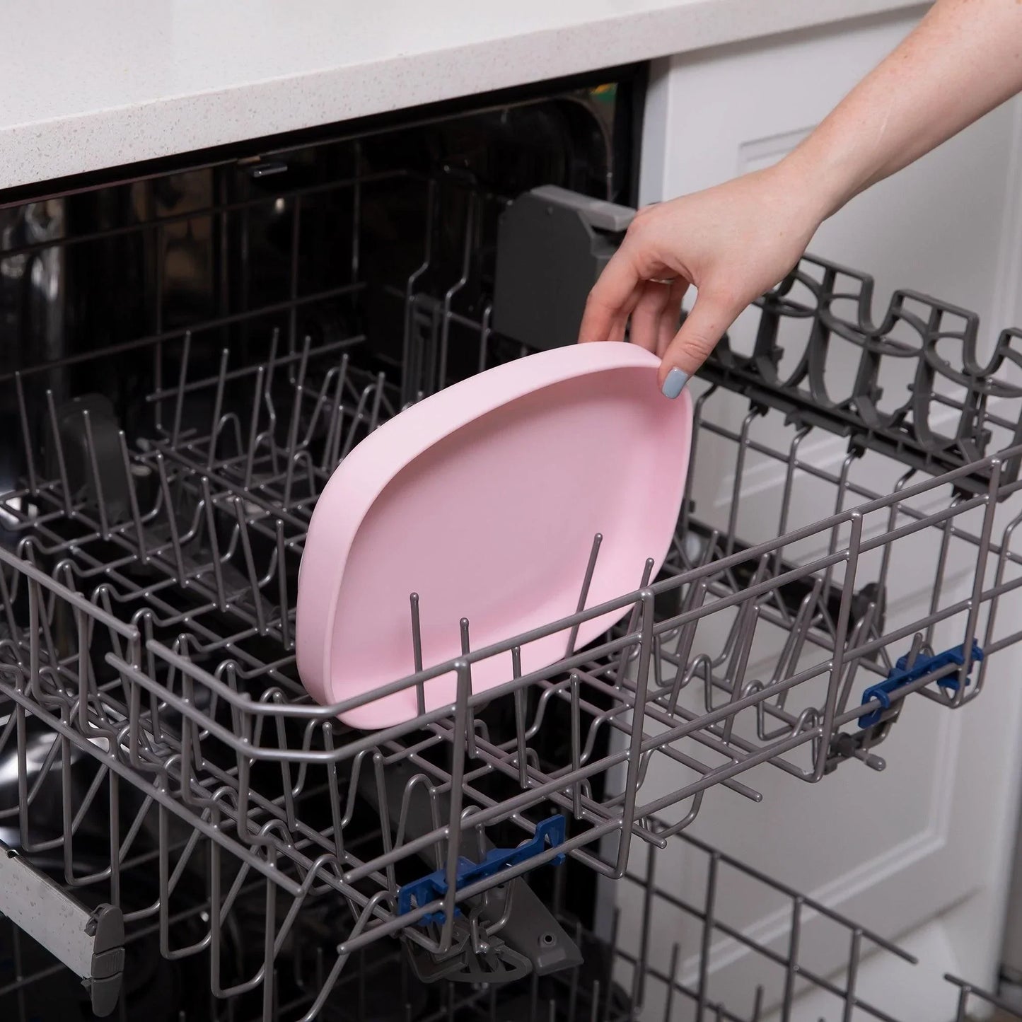 Siliconen gripschaal: roze