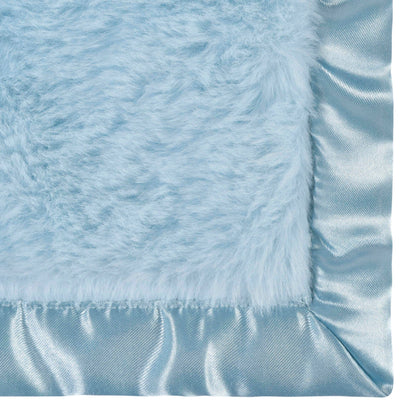 Embroidered Boys Light Blue Security Blanket