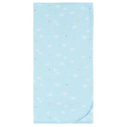 2-pack babyneutrale flanellen dekens met kleine dieren