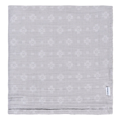 2-Pack Baby Neutral Animal Geo Muslin Blankets